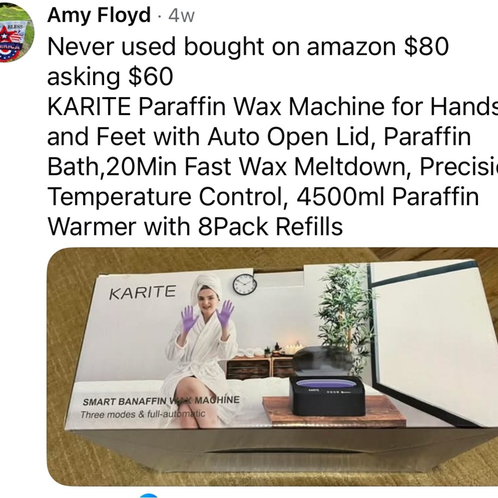 Karite Paraffin Wax Machine